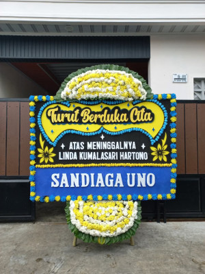 Papan Bunga Duka di Kaliorang
